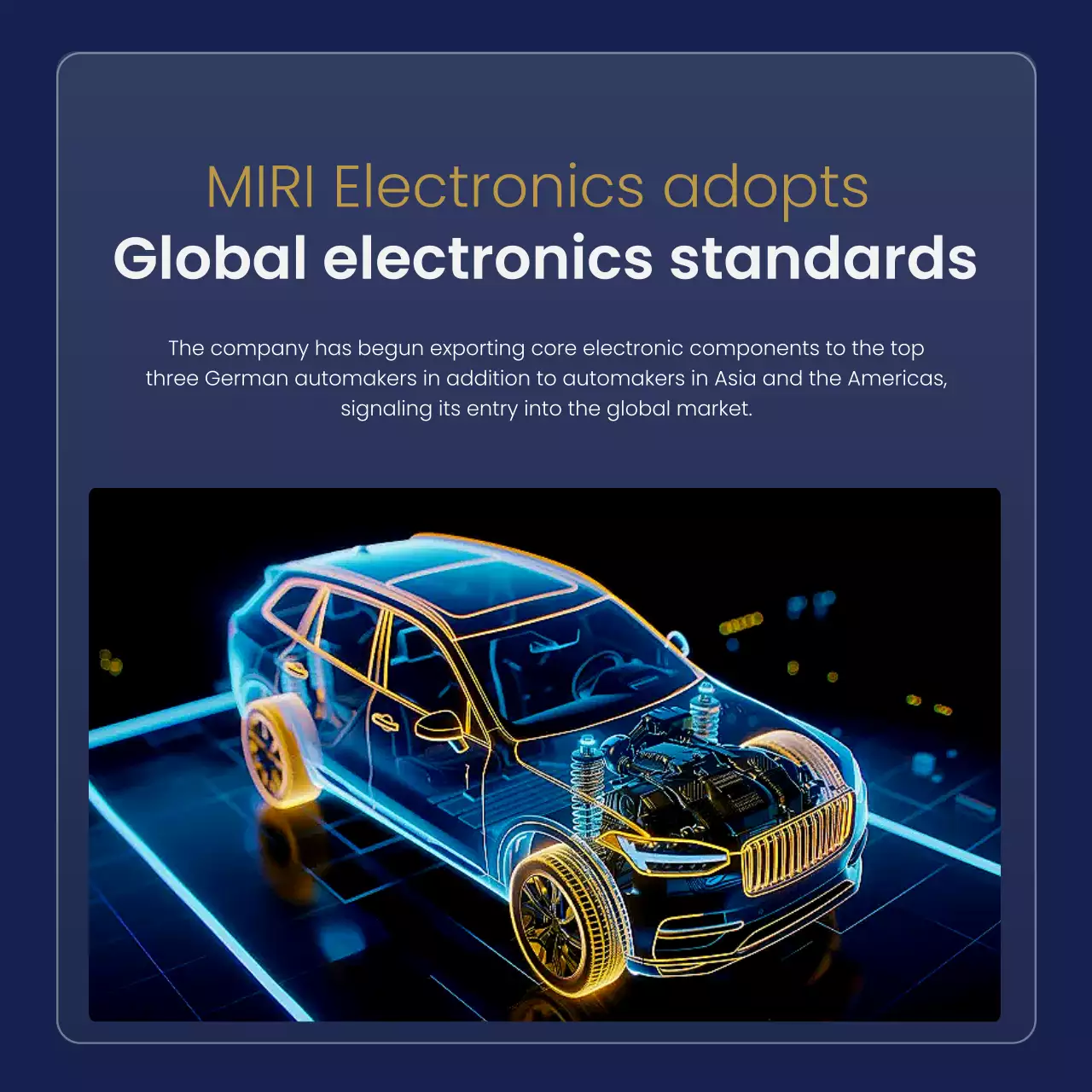 promosi elektronik modern biru