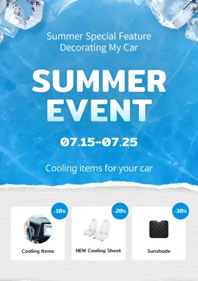 blue modern car sale