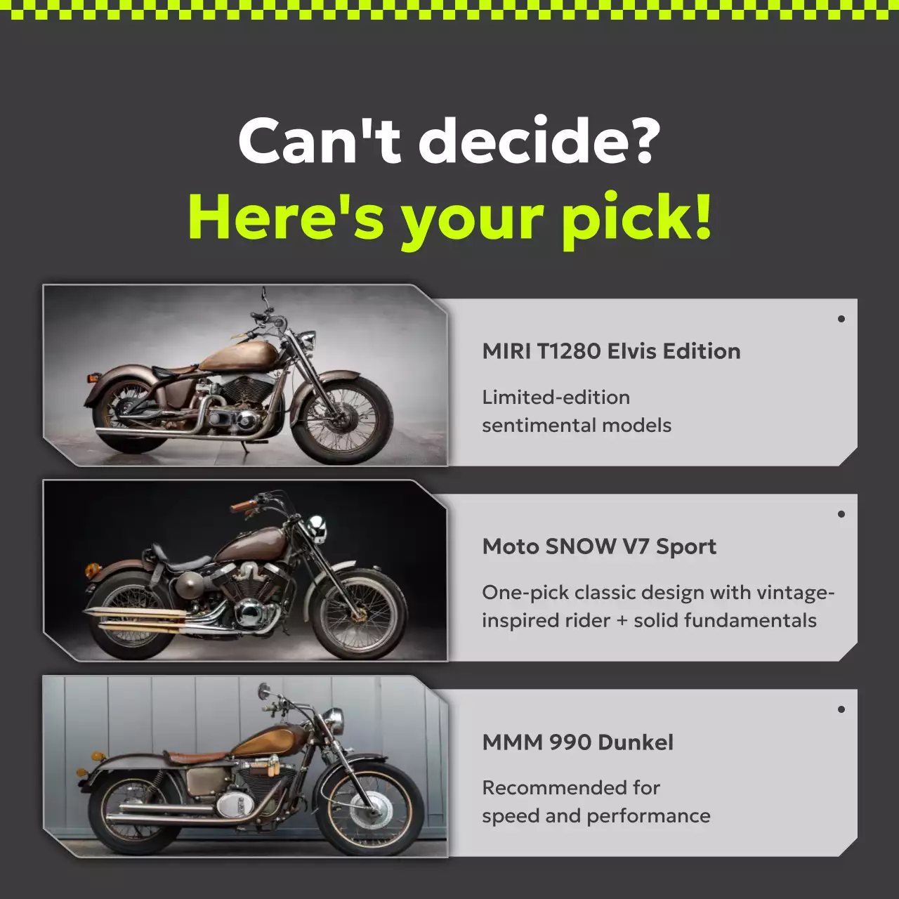 promosi sepeda motor neon modern