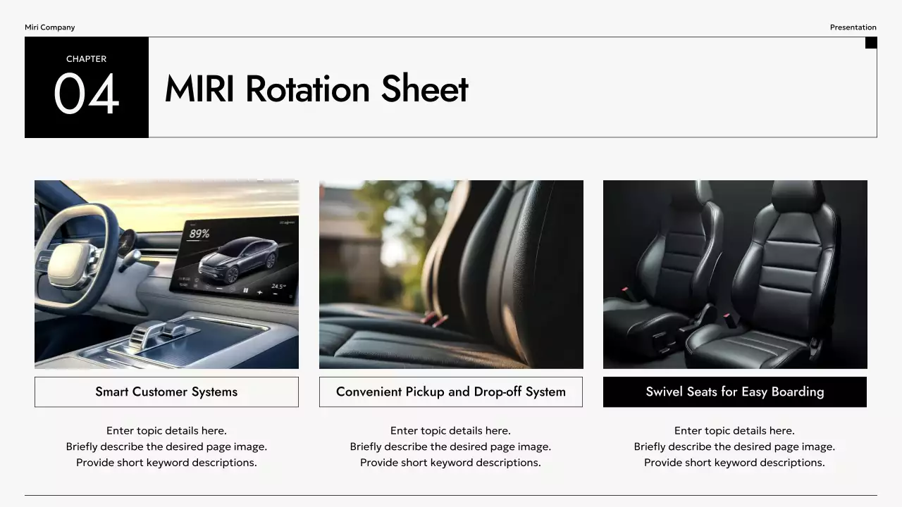 quảng cáo xe hiện đại màu đen