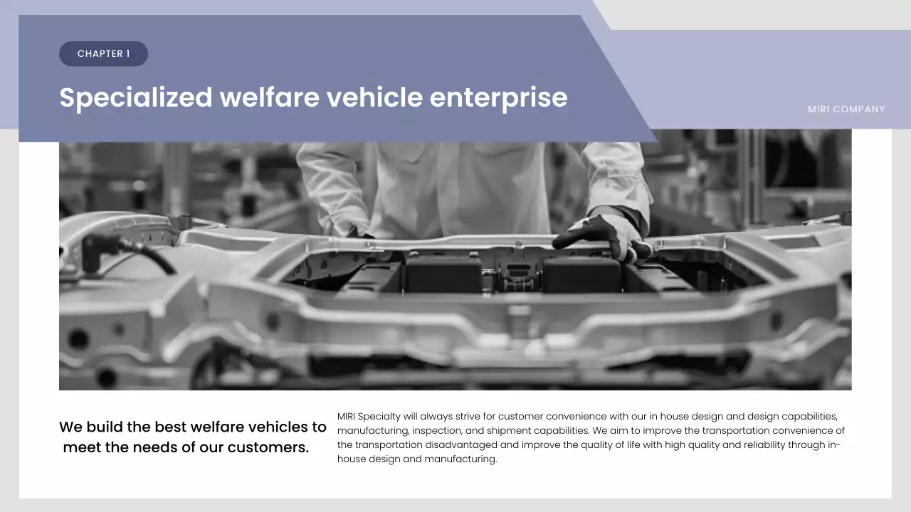 grey modern vehicle presentation