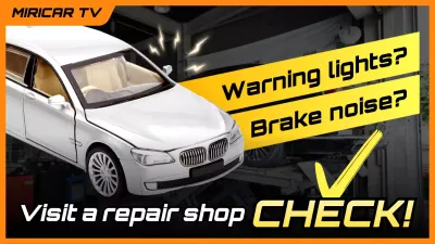 orange modern car maintenance advertisement