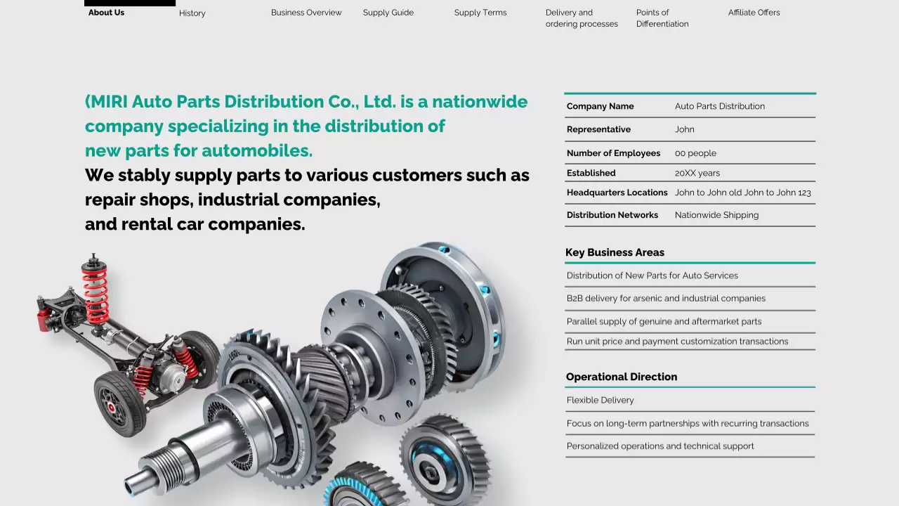 bisnis otomotif modern abu-abu