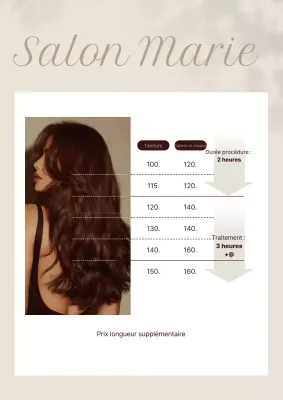 Guide des salons de beauté sophistiqués Beige