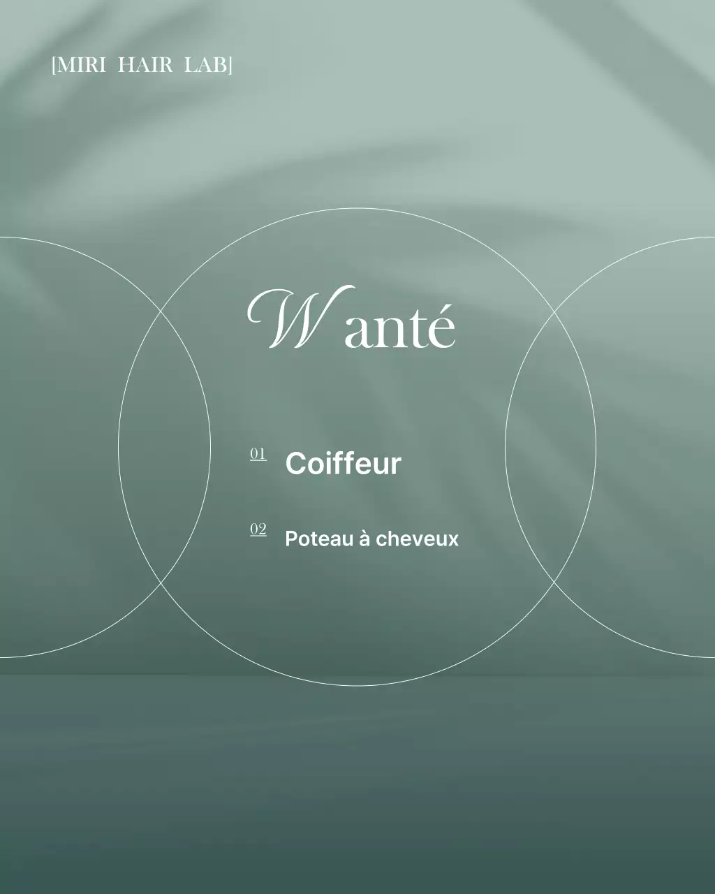 Publicité Mint Modern Hair