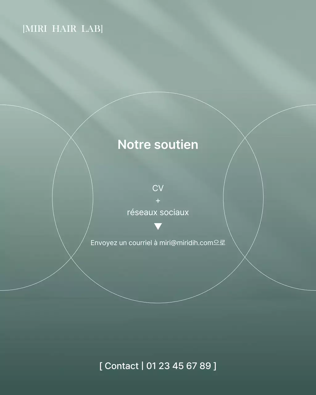 Publicité Mint Modern Hair