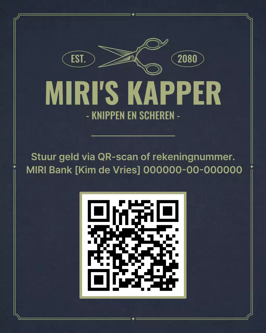 Zwarte Klassieke Barbershop Gids