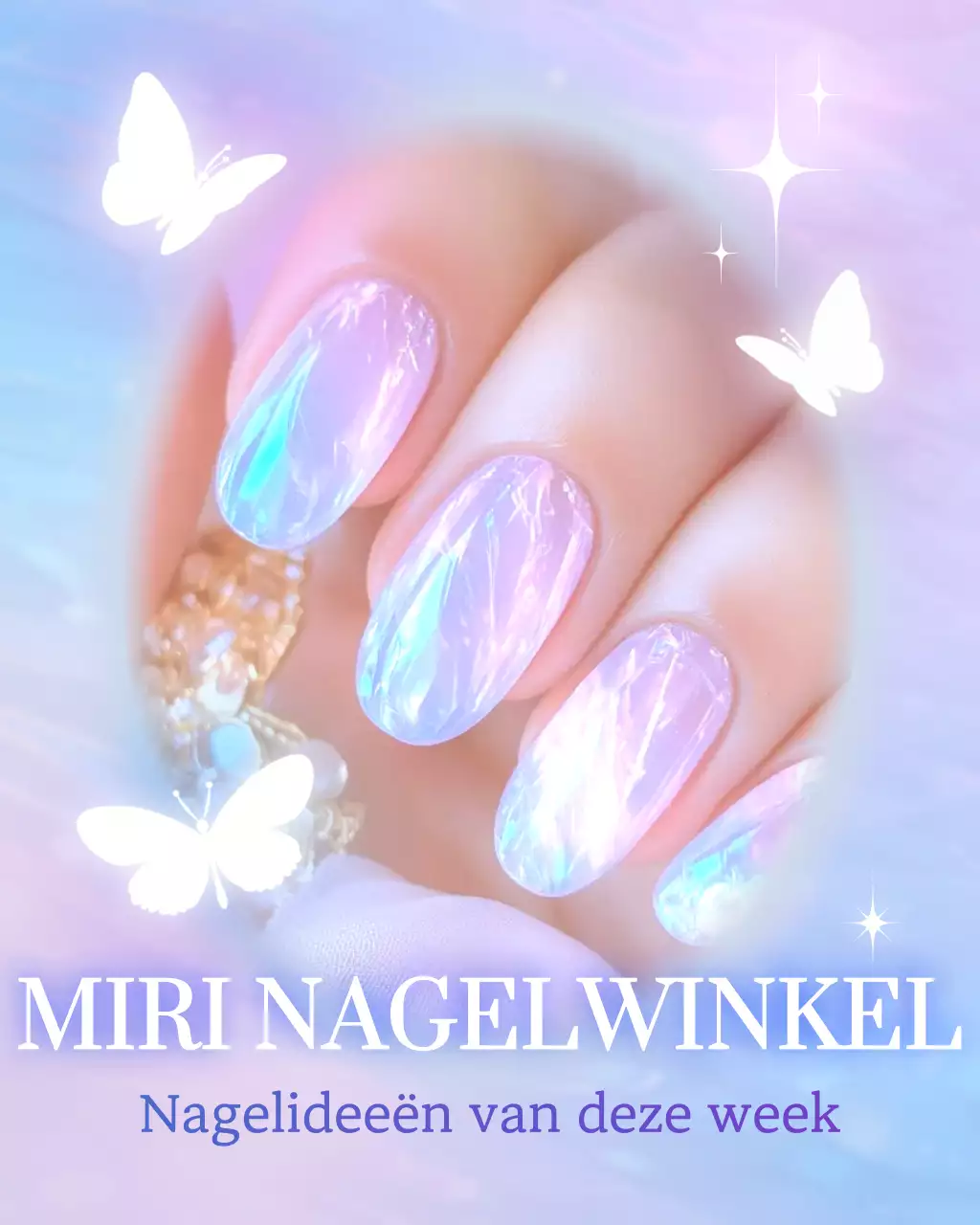 De verfijnde nagelkunstadvertentie van Yeon Bora