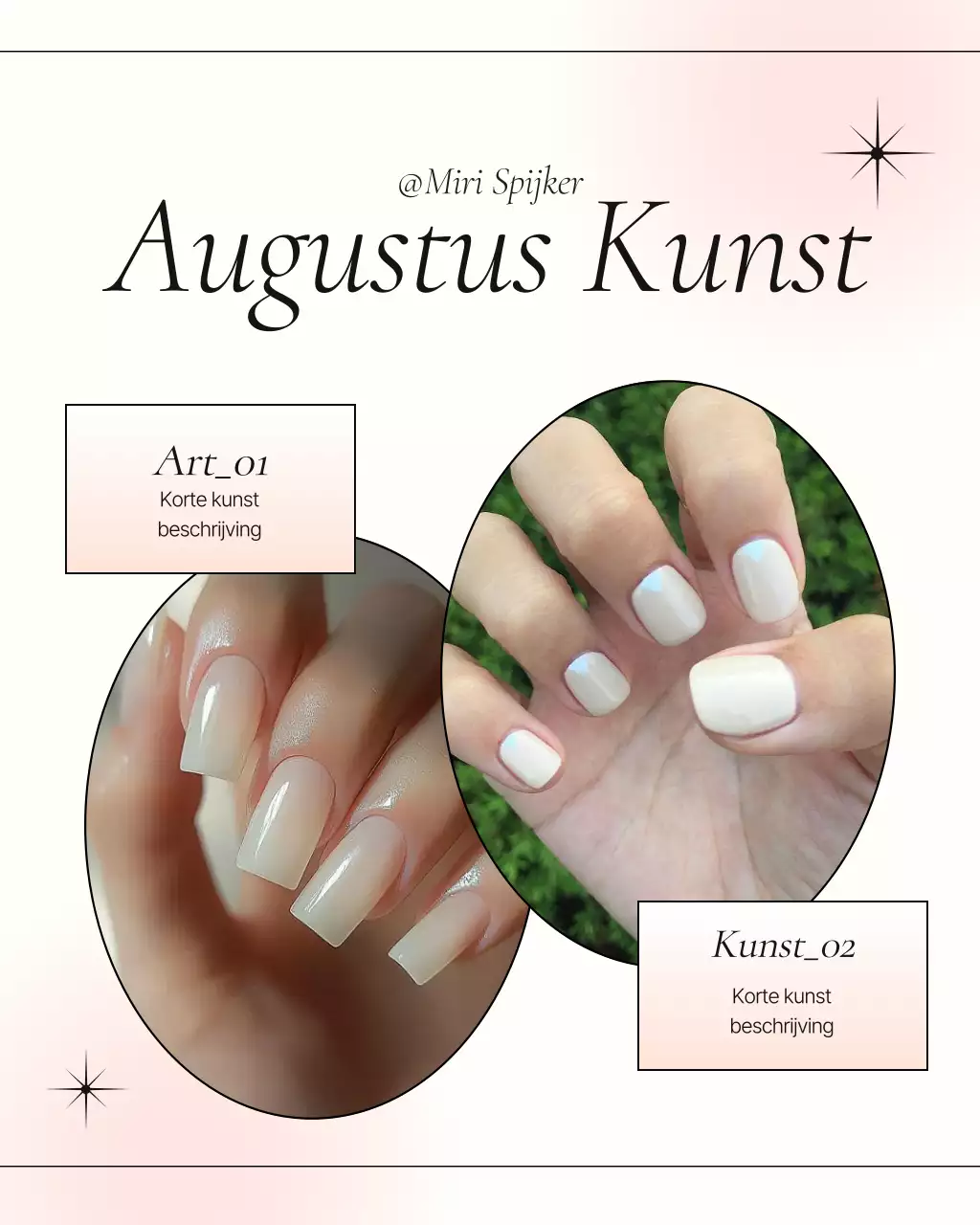 Pink's moderne nagelsalon promotie