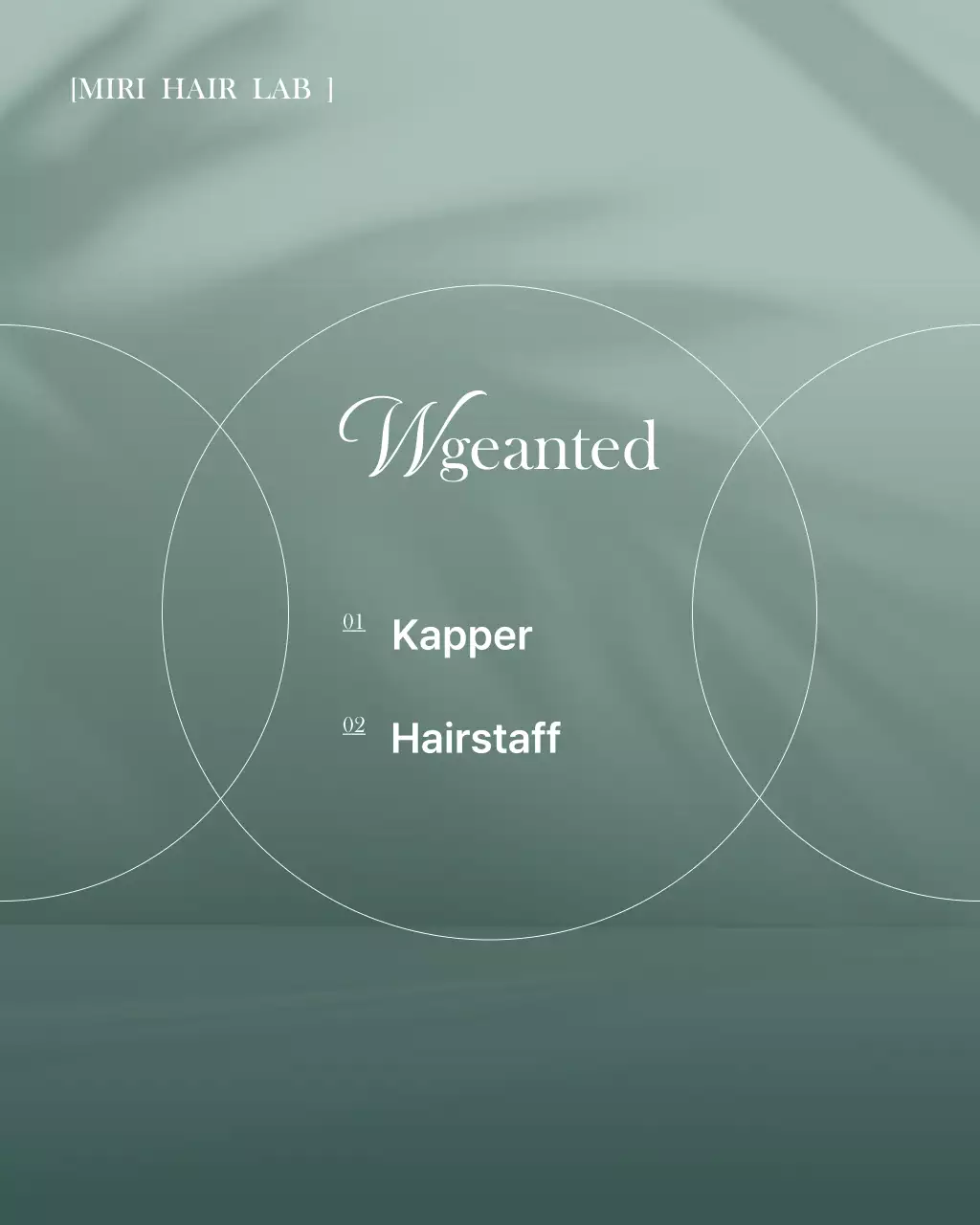 Advertentie voor Mint Modern Hair