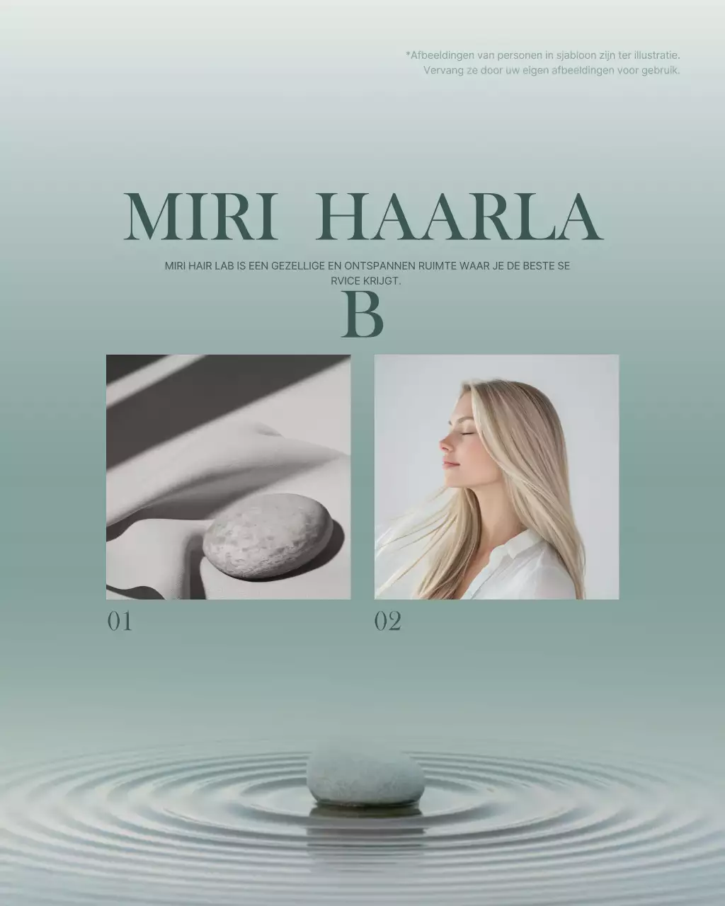 Advertentie voor Mint Modern Hair