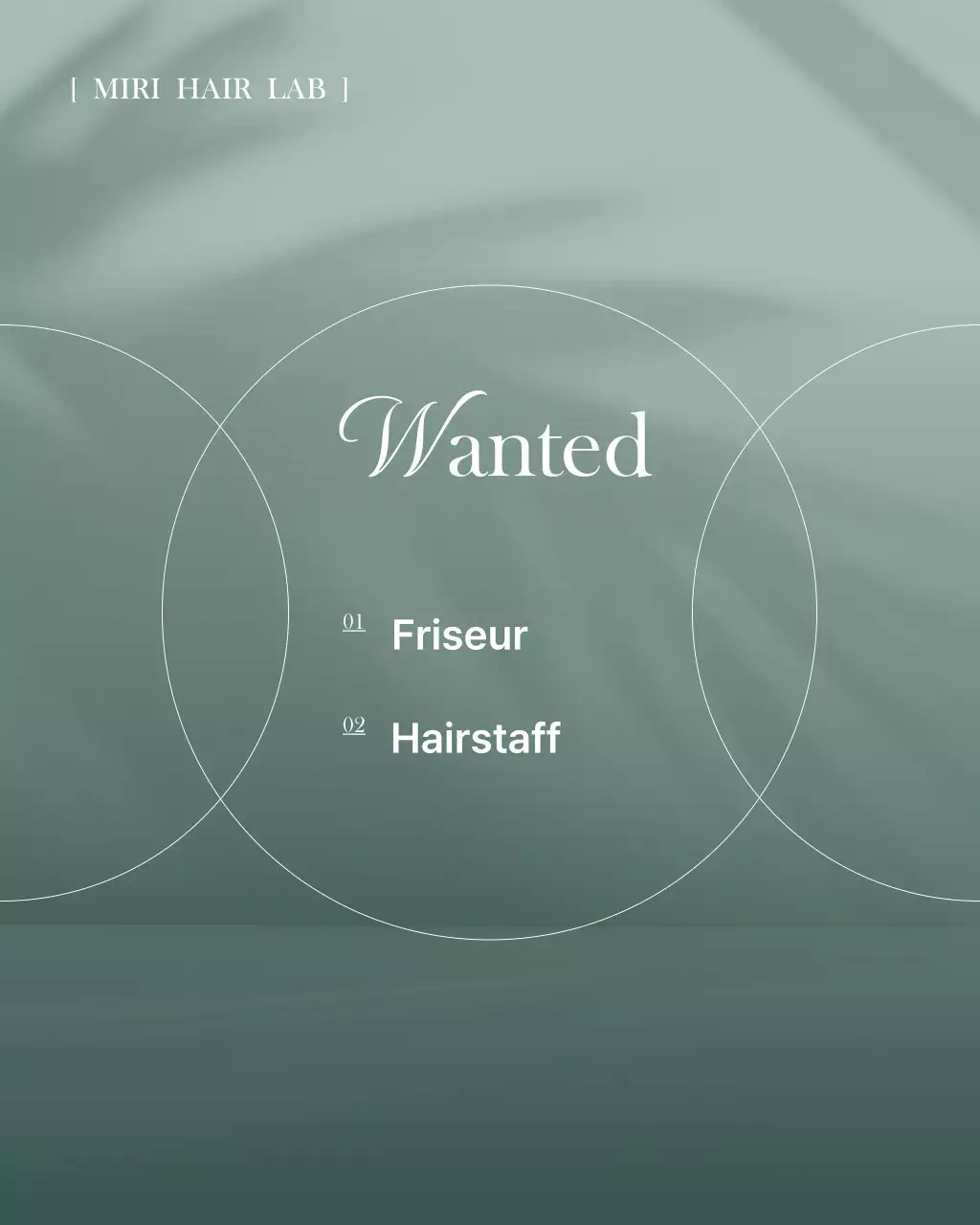 Mint Modern Hair Werbung