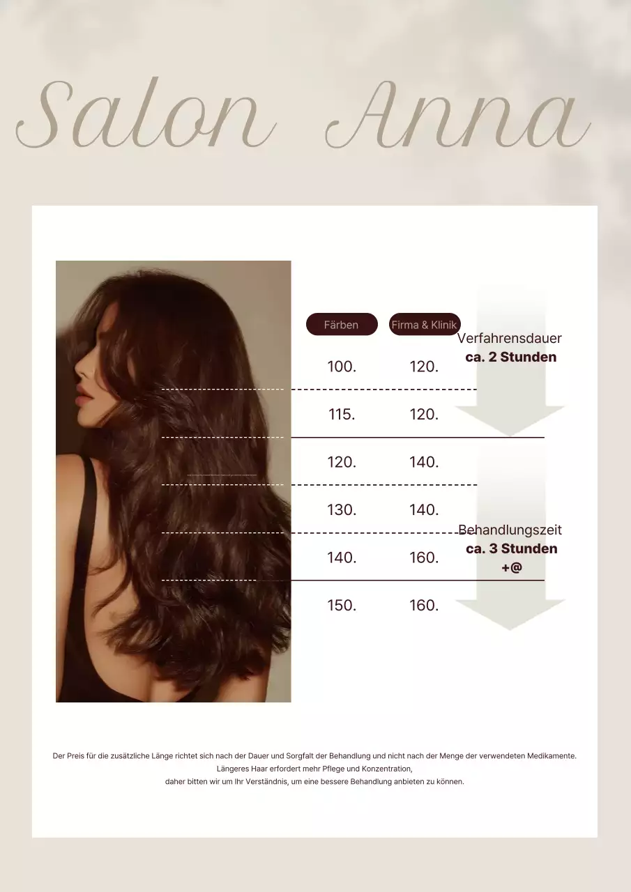 Beige Sophisticated Beauty Salon Guide