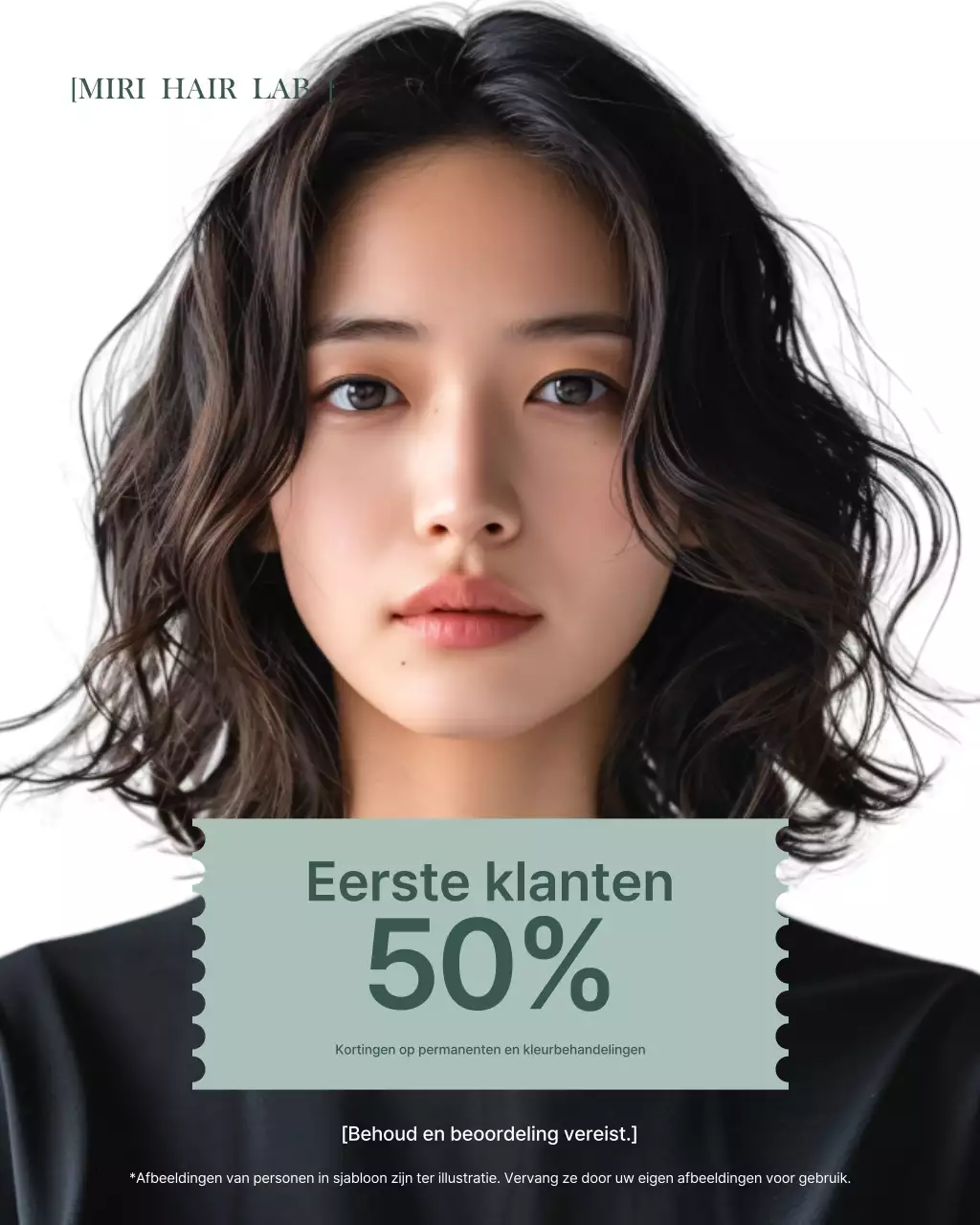 Advertentie voor Mint Modern Hair