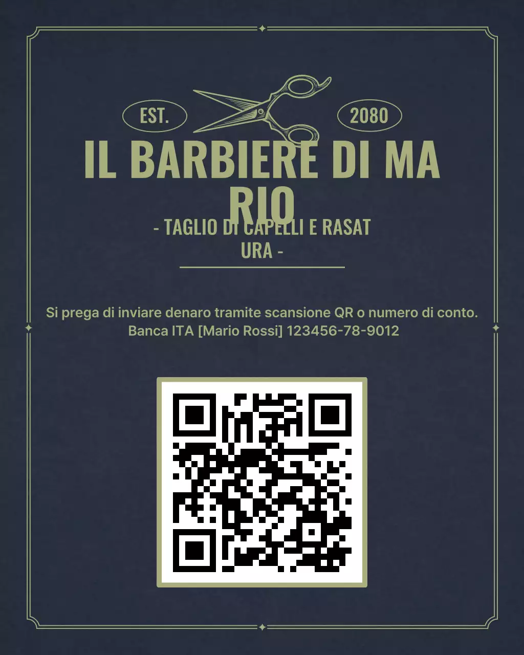 Guida al barbiere classico nero