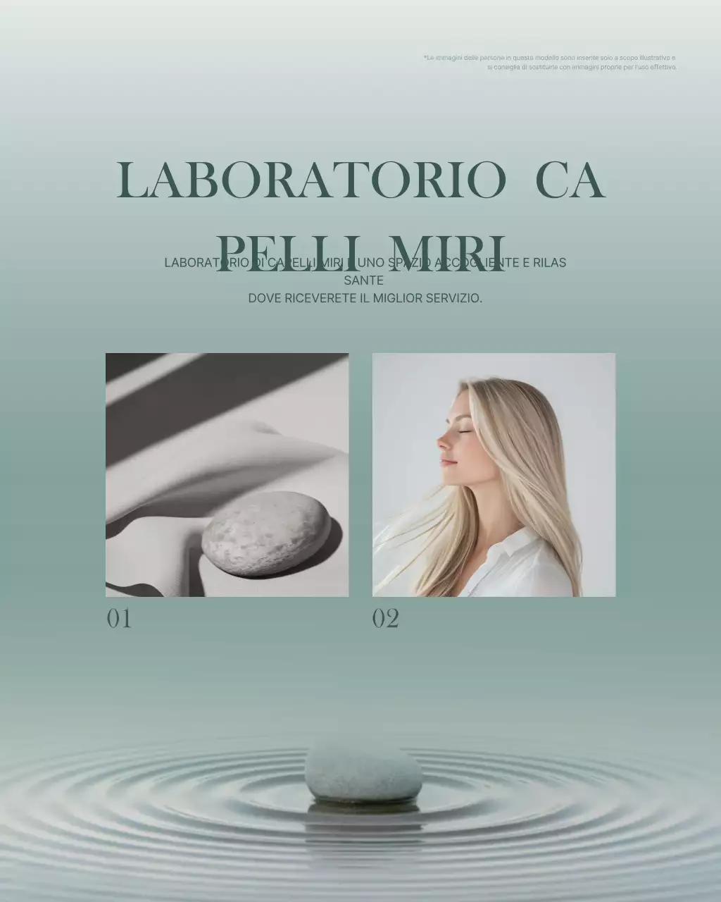 Pubblicità di Mint Modern Hair