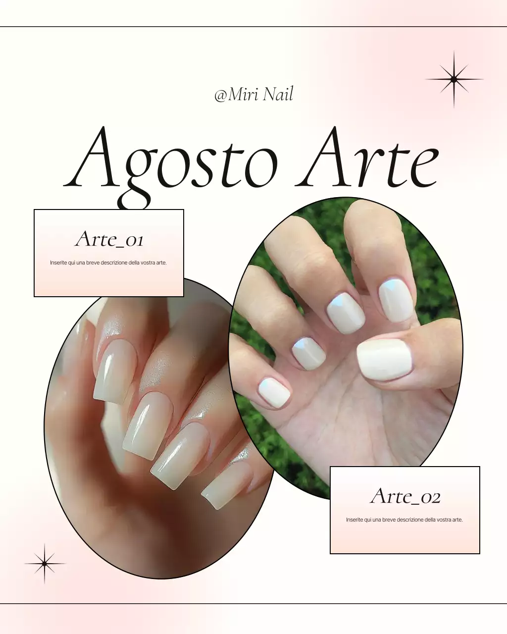 Promozione del moderno salone per unghie Pink