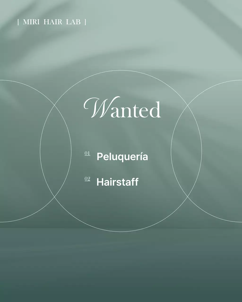 Anuncio de Mint Modern Hair