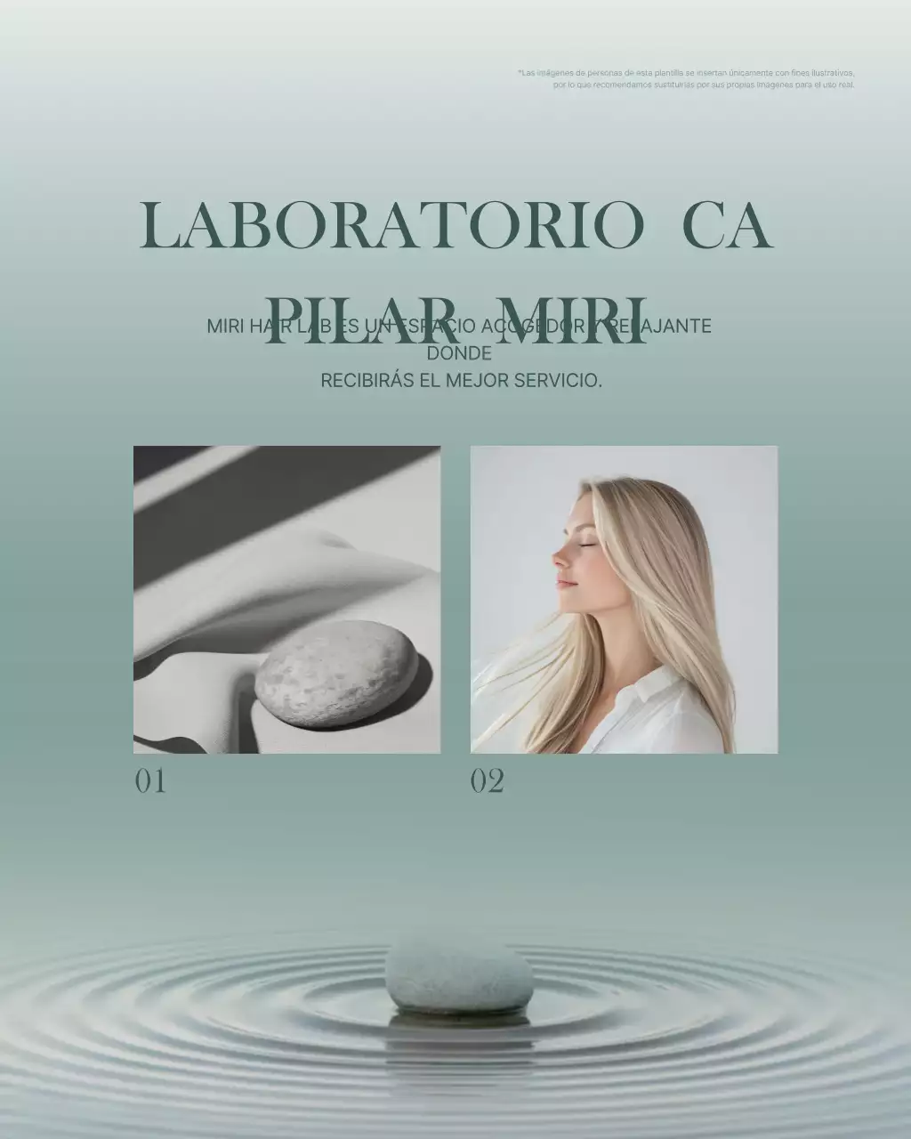 Anuncio de Mint Modern Hair