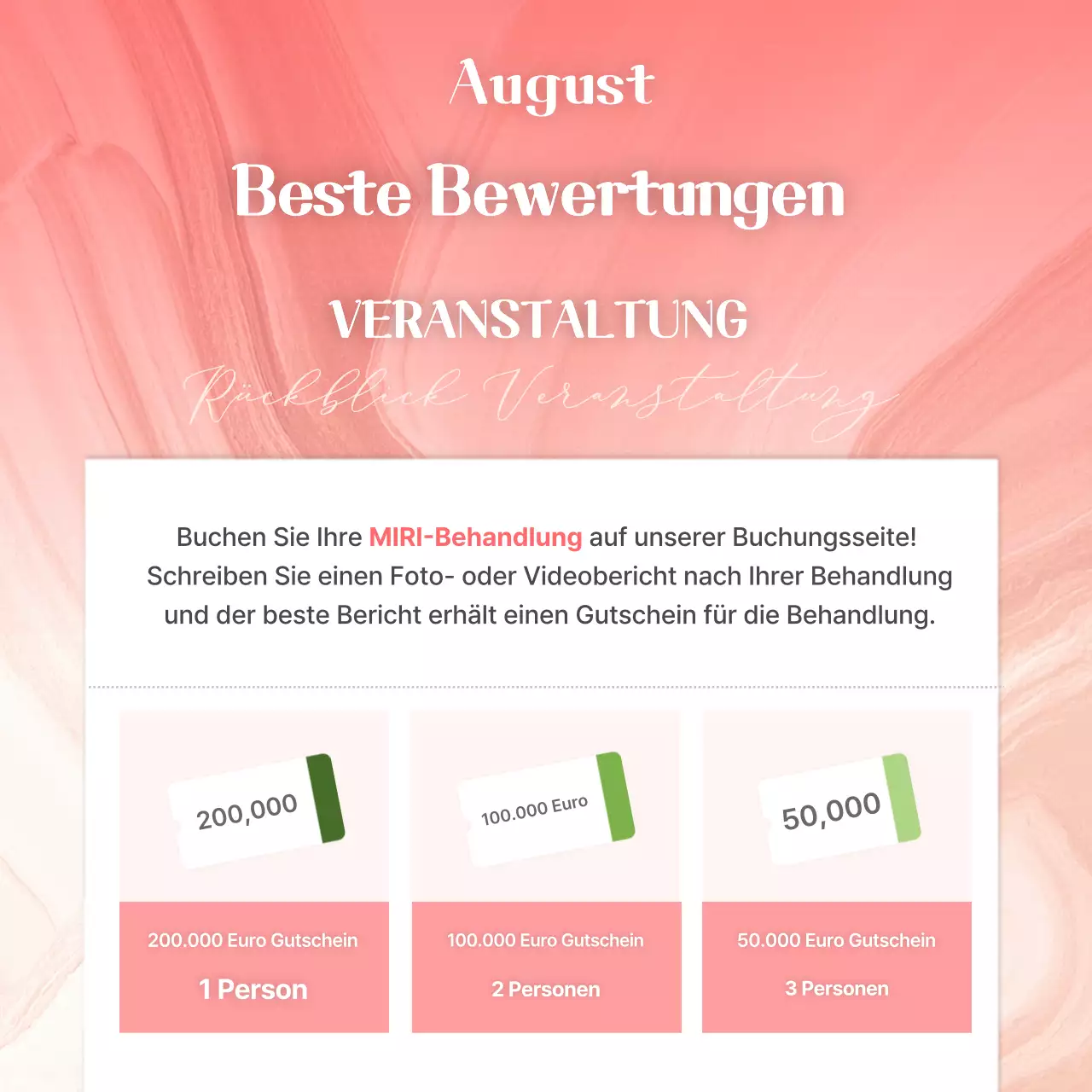 Pink Simple Veranstaltungsleitfaden