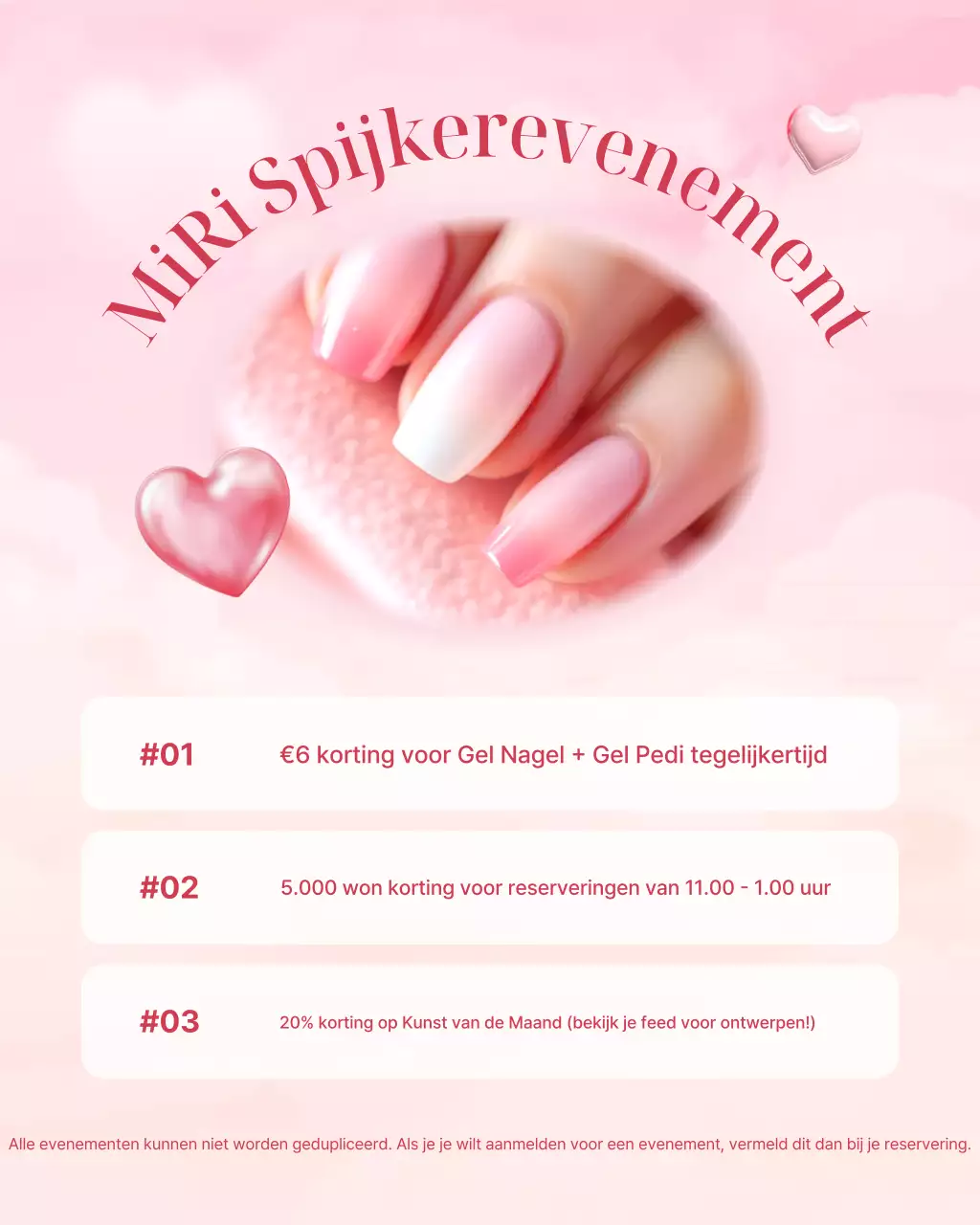 Roze baby nagelkunst uitverkoop