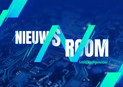 Blue Cyber Nieuws Promotie