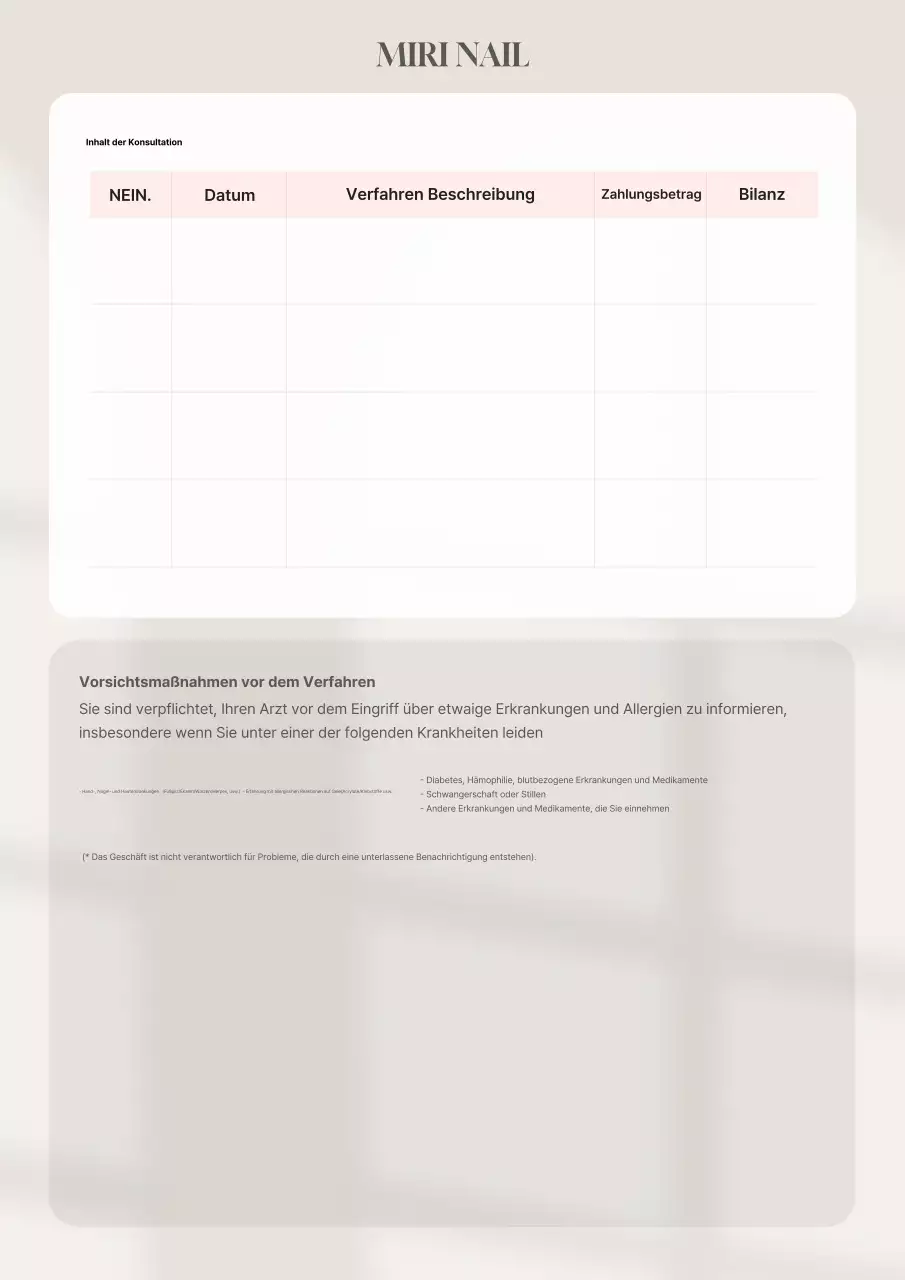 Beige Clean Beauty Care Schreibwaren