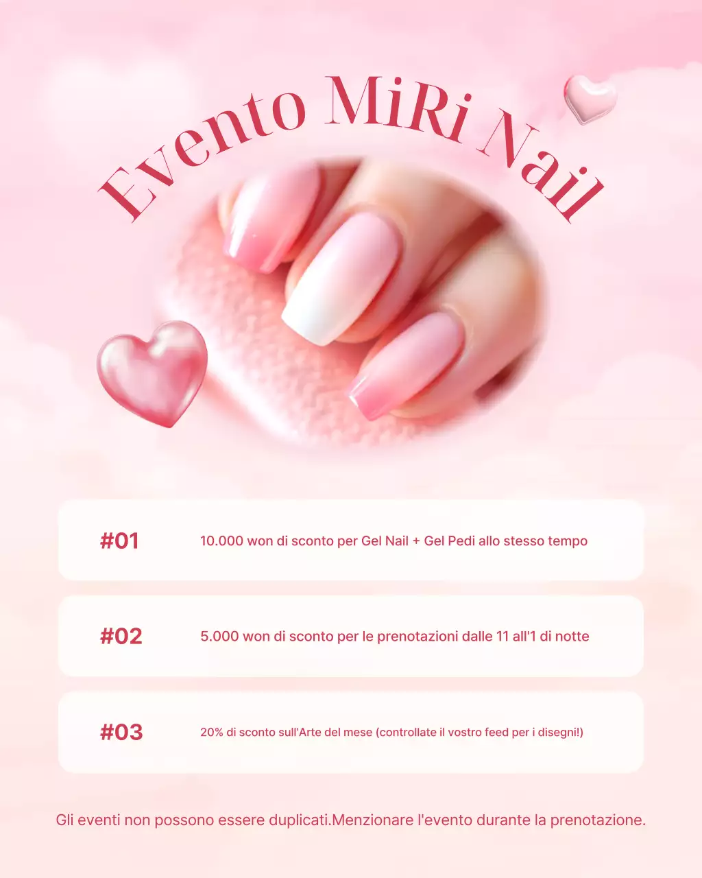 Saldi Nail Art Rosa per Bambini