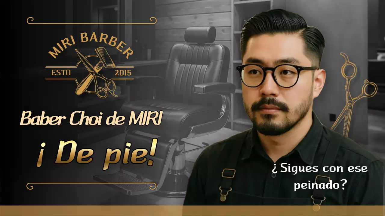 Promoción de peinado vintage marrón