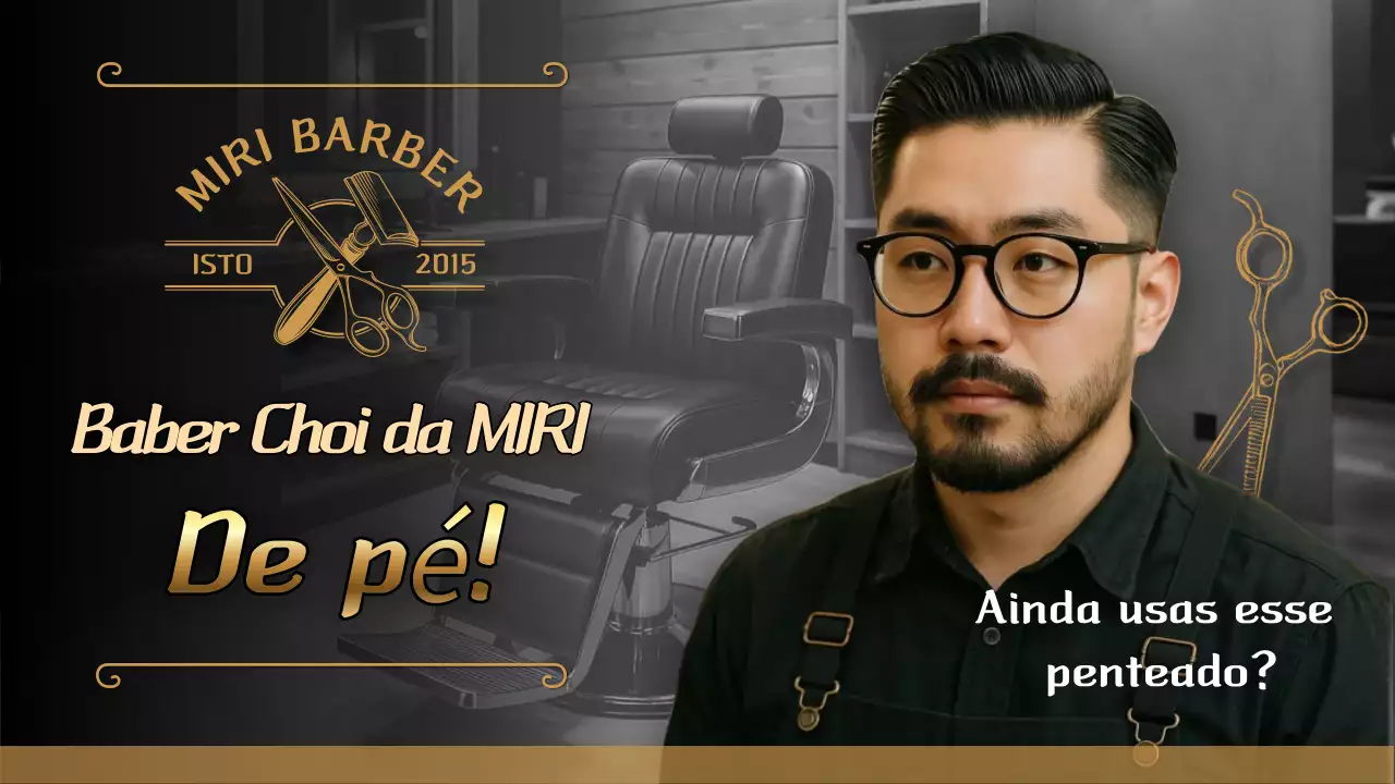 Promoção de penteado vintage marrom