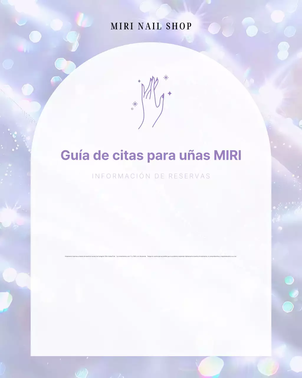 Guía para reservar un salón de uñas estilo fantasía en tonos lavanda y malva