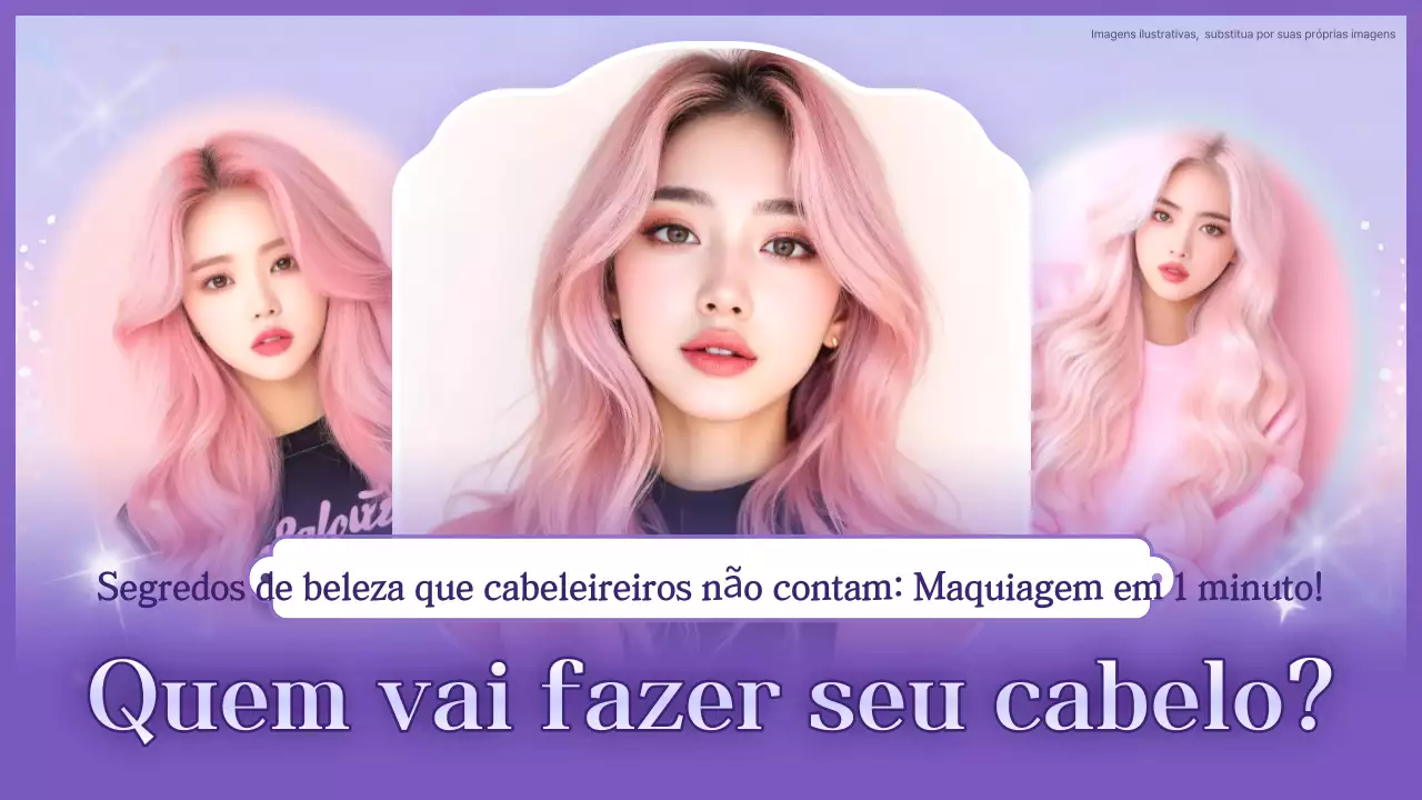 Dicas de penteados rosa chique