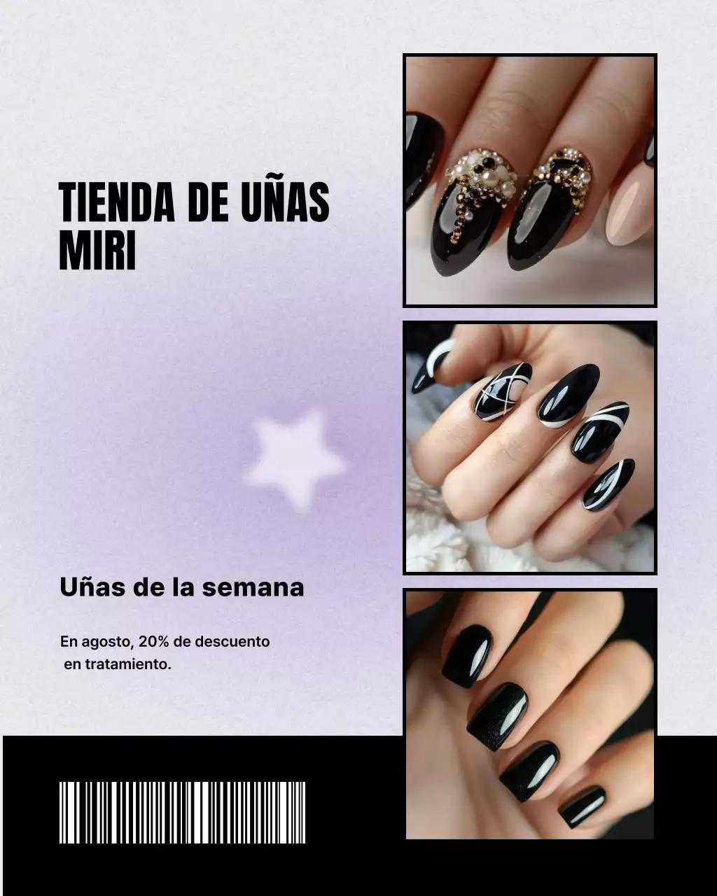 Descuento en arte de uñas moderno de Yeonbora
