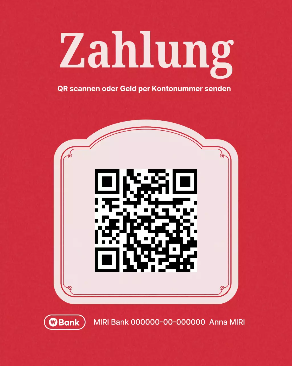 Rote Moderne Nagelstudio-Aktion