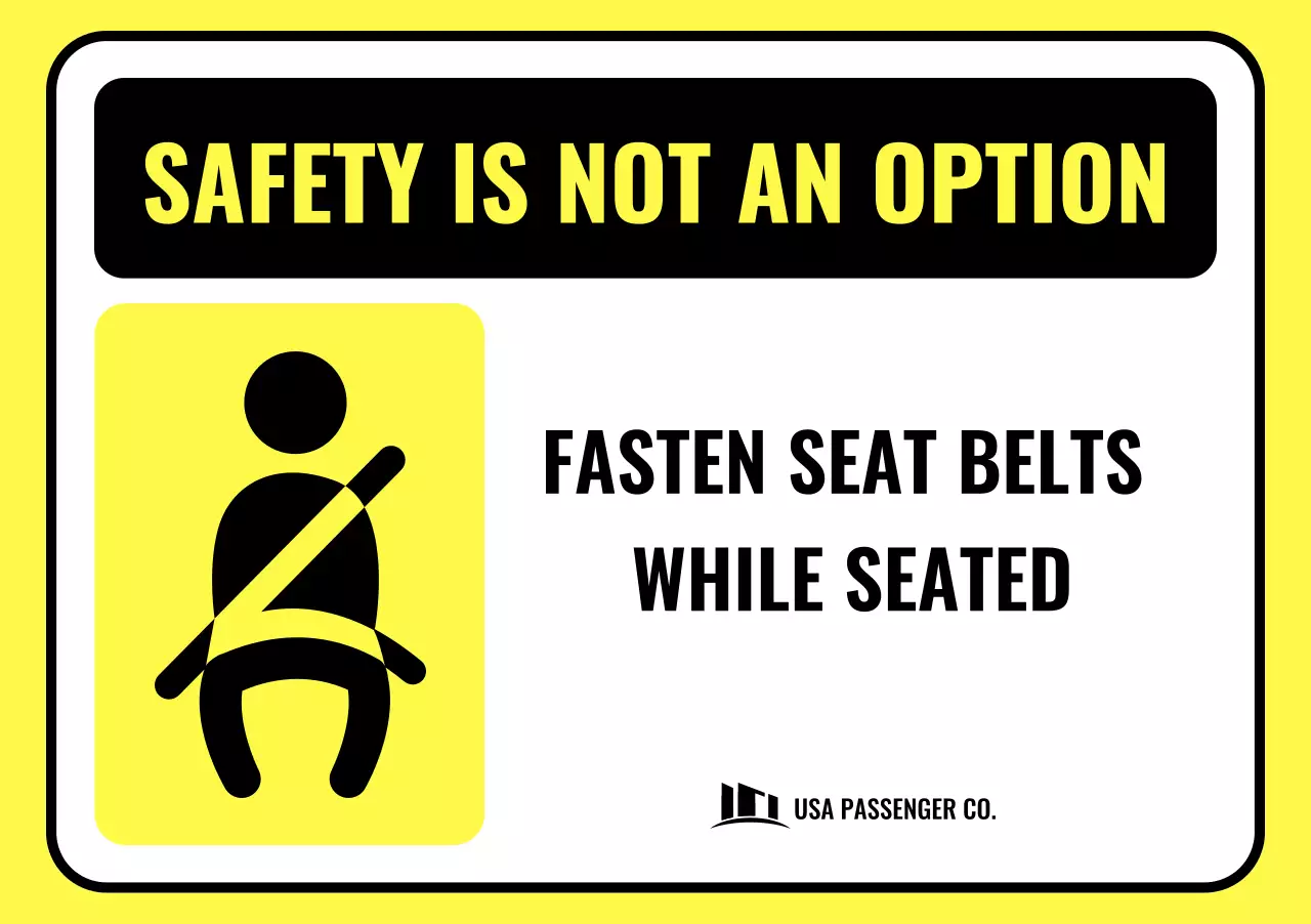 pemberitahuan keselamatan berwarna kuning tebal