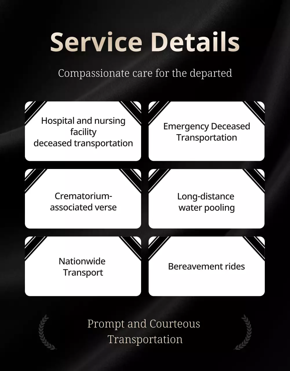 propaganda funerária profissional negra