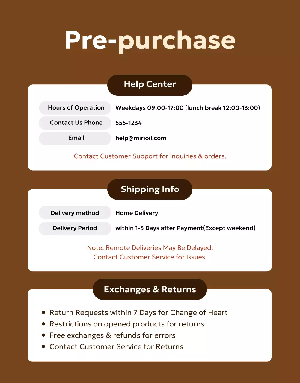 iklan mesin modern berwarna coklat