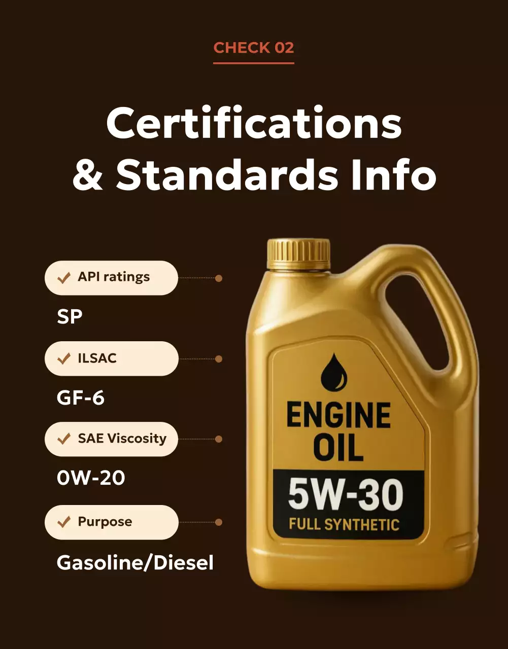 iklan mesin modern berwarna coklat