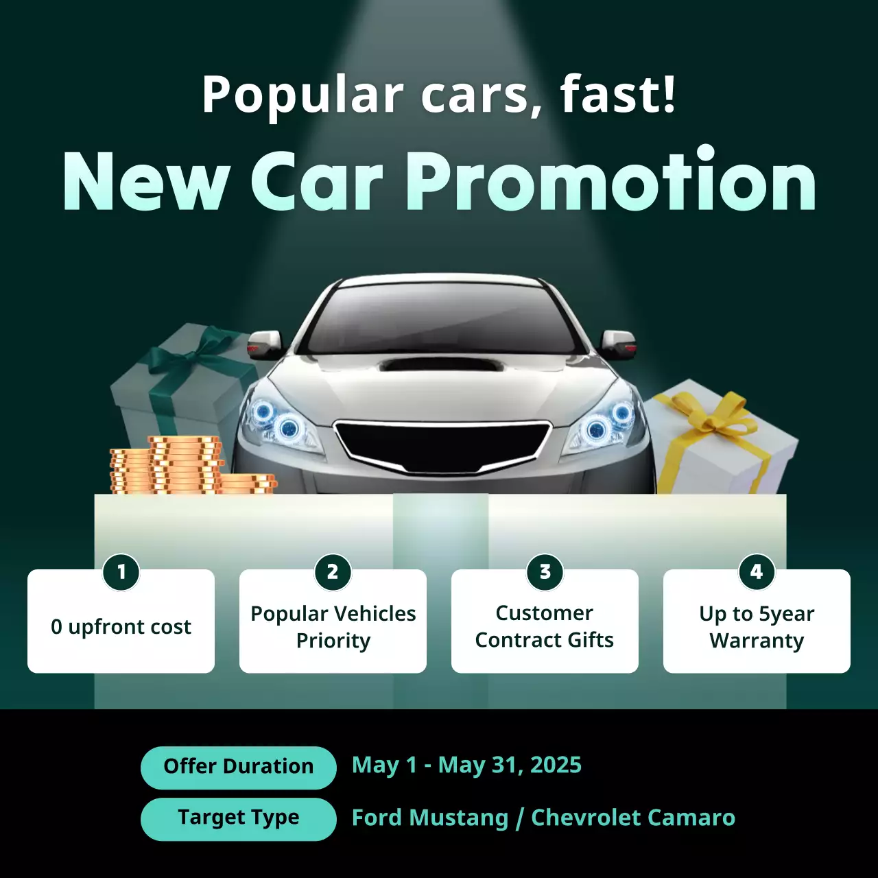 khuyến mãi xe hiện đại màu bạc