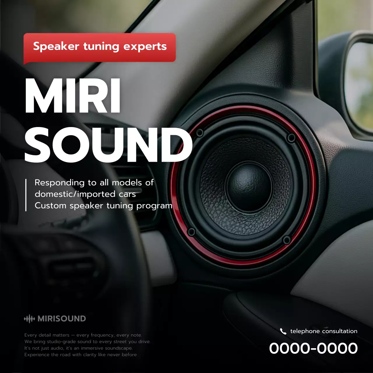 khuyến mãi loa hiện đại màu đỏ