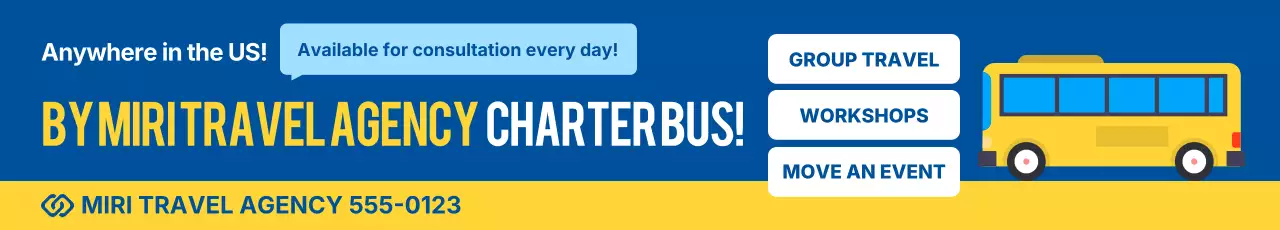 anúncio de viagem moderno azul