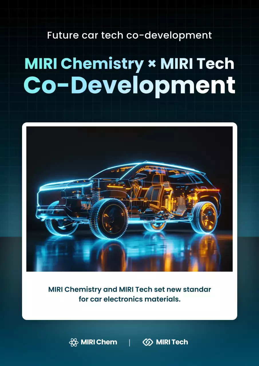 promosi teknologi mobil modern berwarna biru