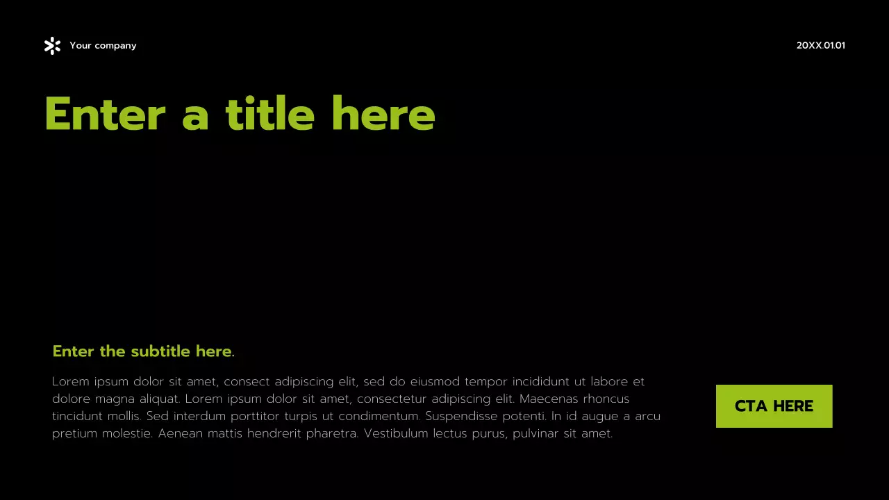 Black Modern Finance Planner Presentation