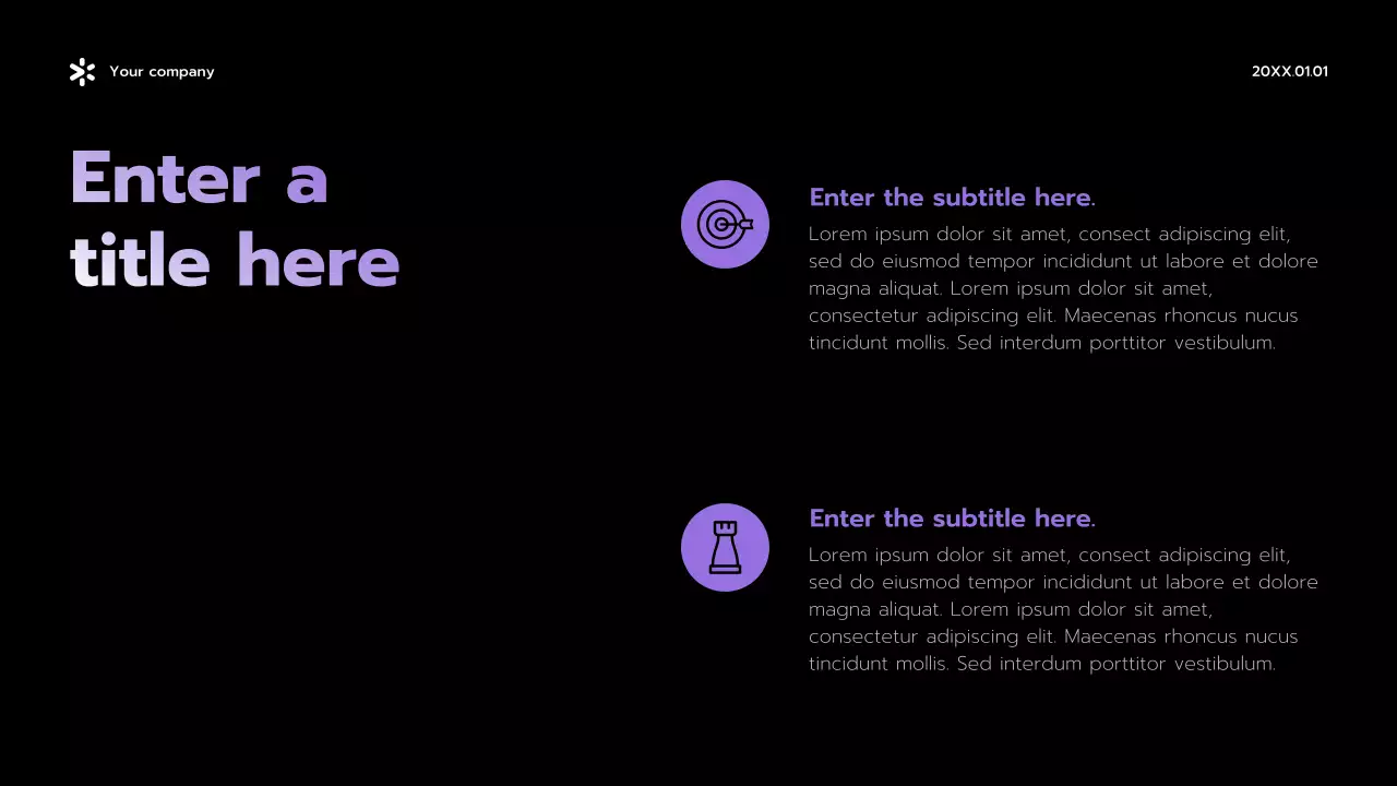 Black Modern Finance Planner Presentation