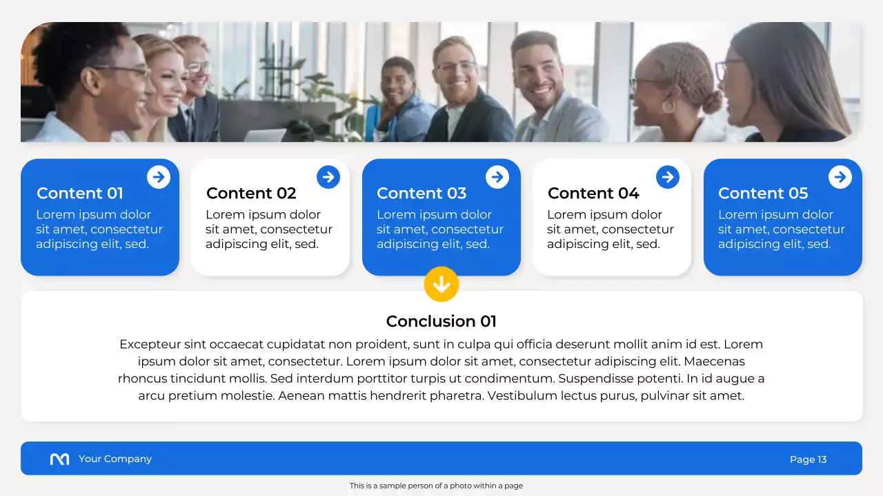 Blue Modern Finance Promotion Presentation