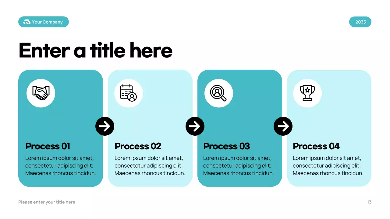 Black Modern Finance Planner Presentation
