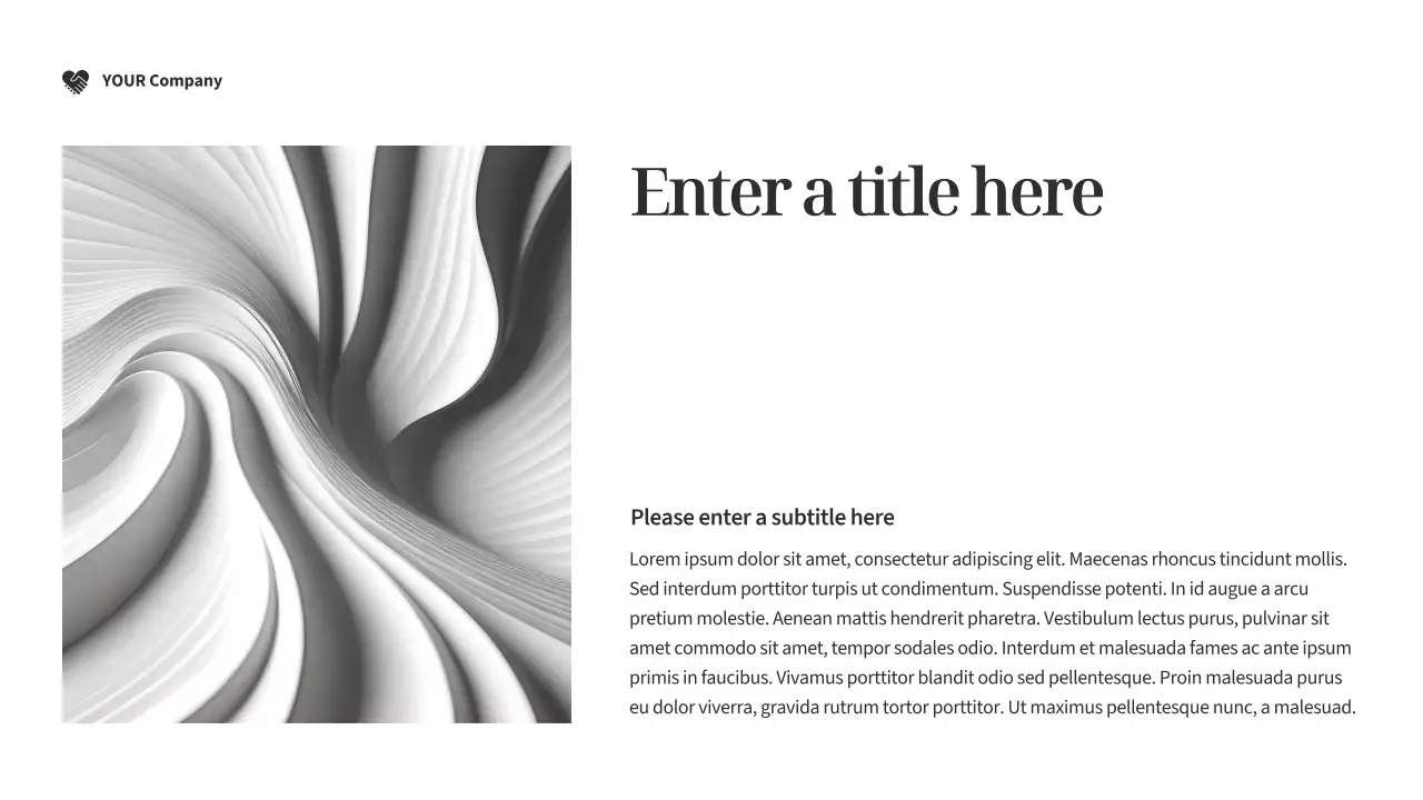 Silver Modern Fundraising Document Presentation