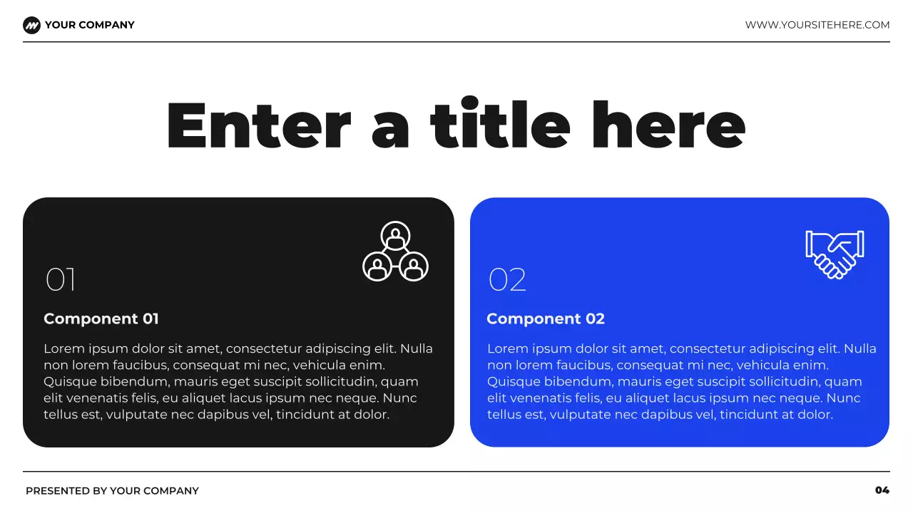 Presentasi Panduan Keuangan Modern Biru