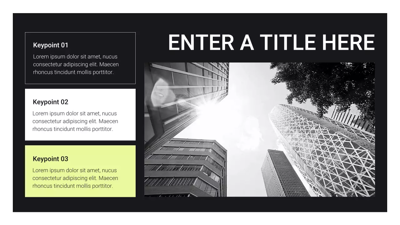 Black Modern Budget Planner Presentation