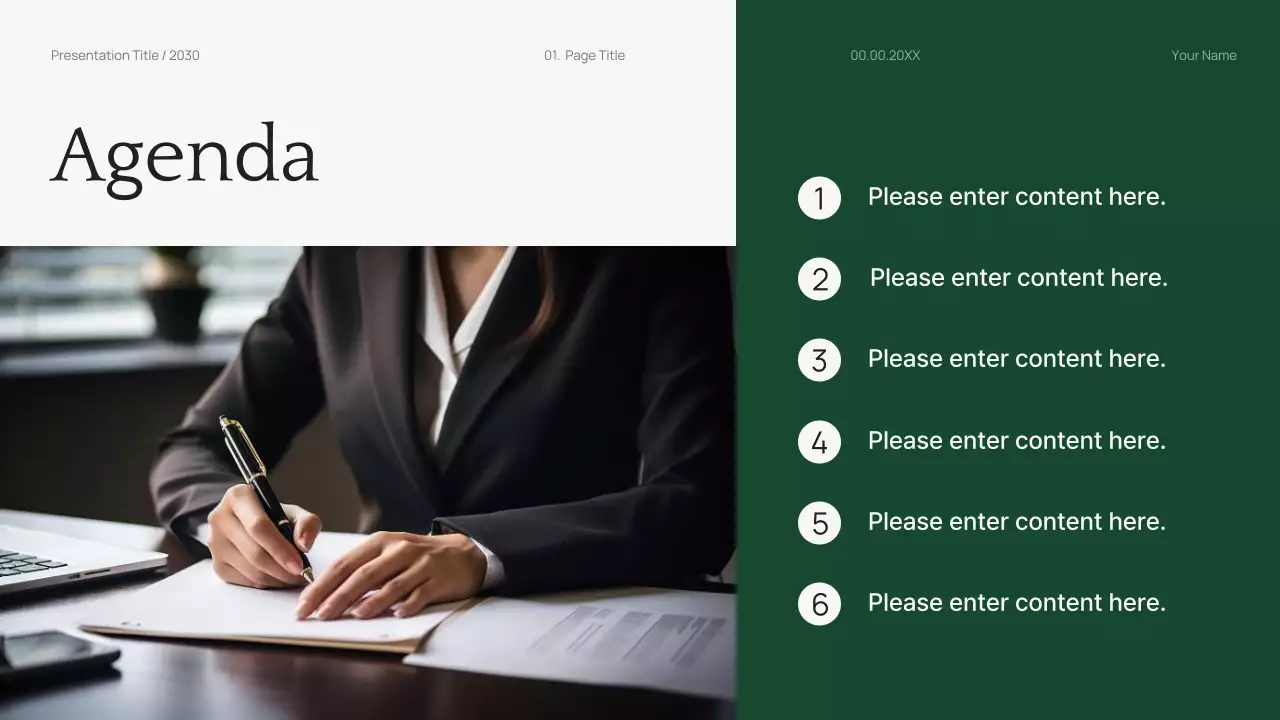 Black Modern Finance Planner Presentation